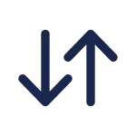 Sort Vertical SVG Icon
